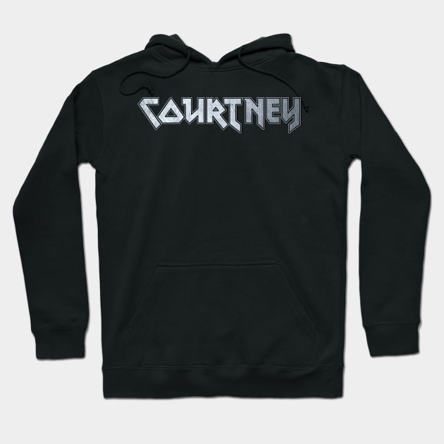 Heavy metal Courtney Hoodie by KubikoBakhar